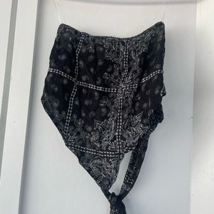 Bandana crop top